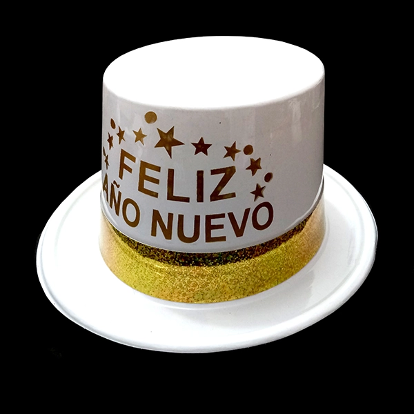 GORRO COPA FELIZ A?O NUEVO BLANCO X12 UNI - 1