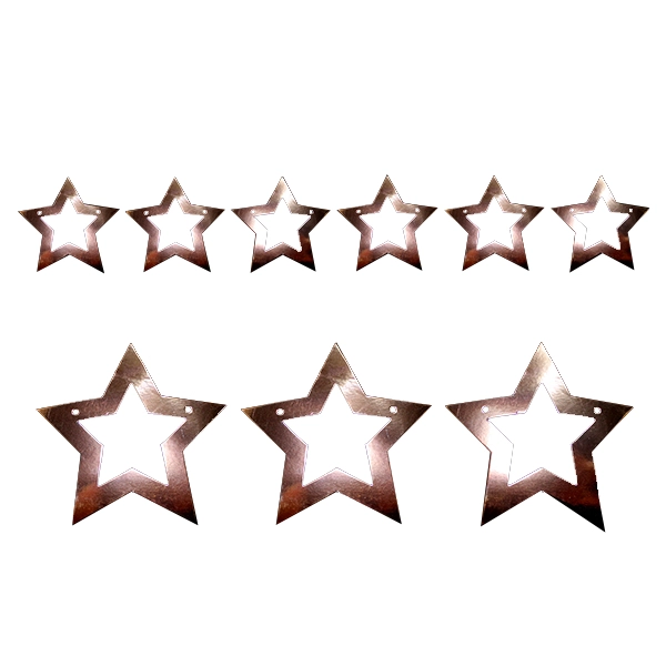 GUIRNALDA ESTRELLA 3M DOBLE ROSE GOLD ME X1 UNI - 1