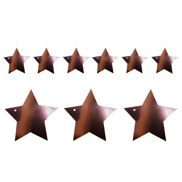 GUIRNALDA ESTRELLA 3M ROSE GOLD METAL X1 UNI - 1
