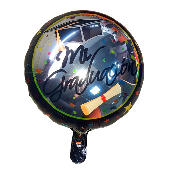 GLOBO METALICO 18 MI GRADUACION X50 UNI - 1