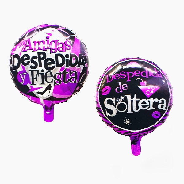 GLOBO METALICO 18' DESPEDIDA SOLTERA X1 UNI - 1