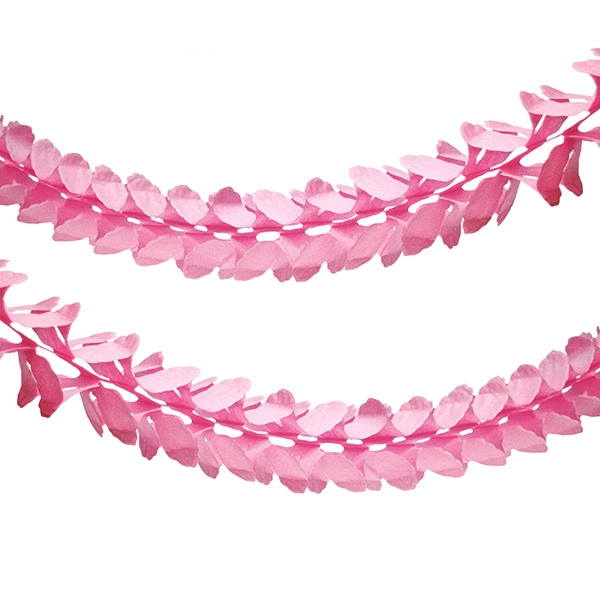 GUIRNALDA FLOR ROSADO 2MT X1 UNI - 1