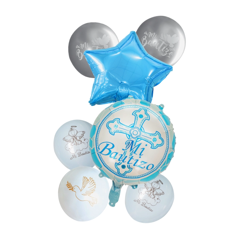 SET 7 GLOBO MI BAUTIZO NENE X1 UNI - 1