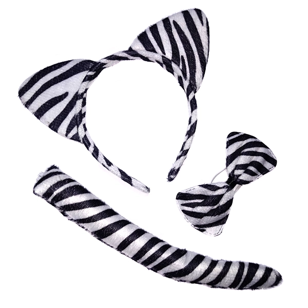 SET ANIMAL 3 PIEZAS ZEBRA X1 UNI - 1