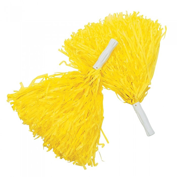 PORRAS 32CM AMARILLO X2 UNI - 1