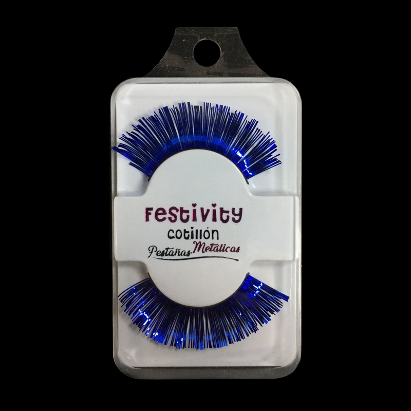 PESTA?A METALICA AZUL X1 UNI - 1