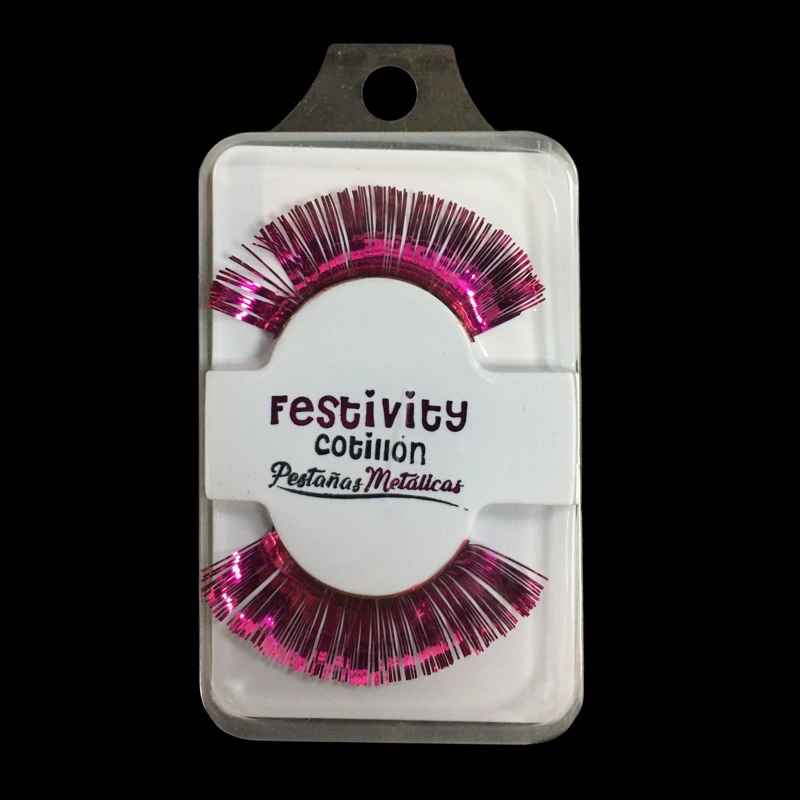 PESTA?A METALICA FUCSIA X1 UNI - 1