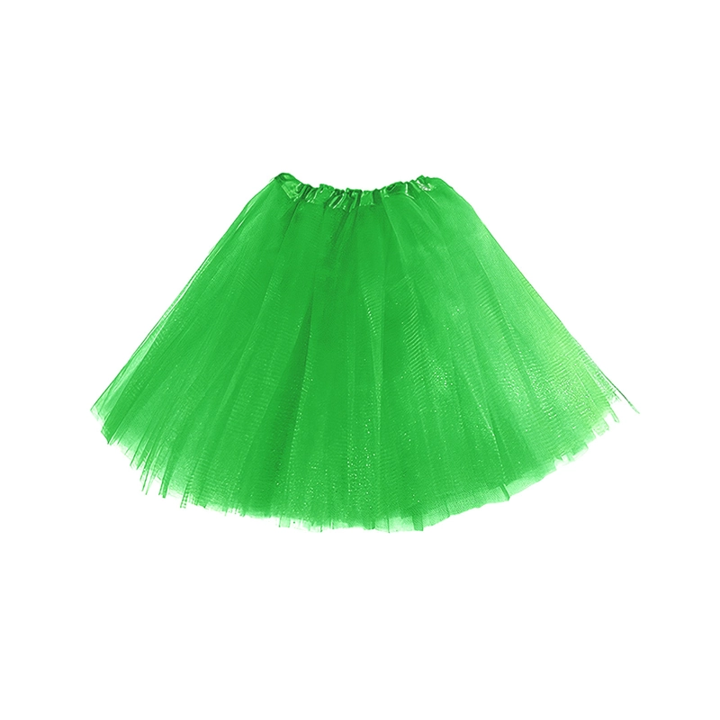 FALDA BALERINA ADULTO LISO VERDE - 1