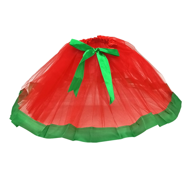 FALDA BALLERINA 30CM DUENDE ROJO - 1