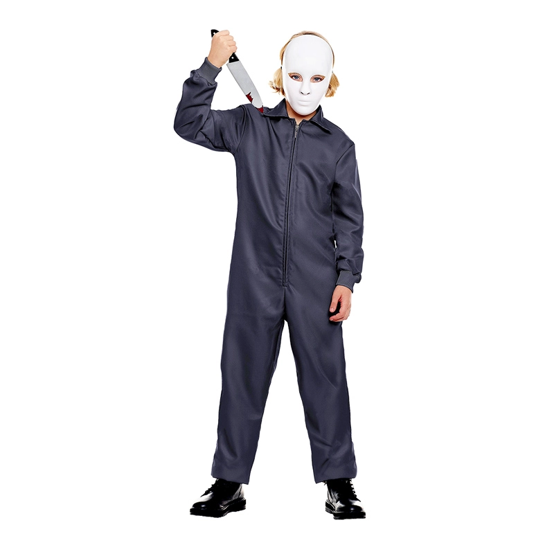 TRAJE OVEROL GRIS 7-9 - 1