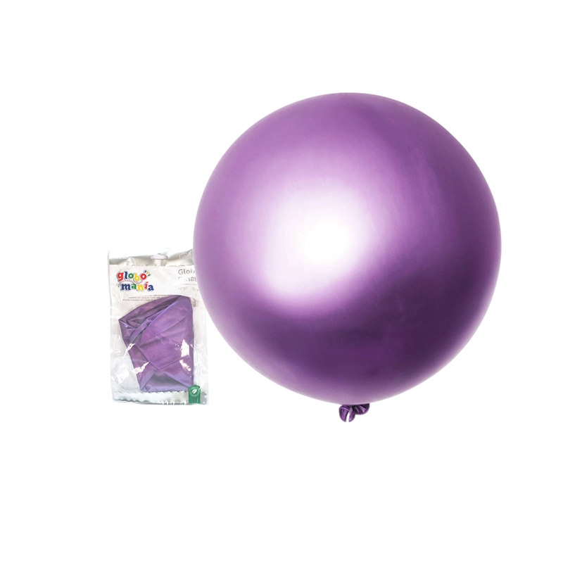 GLOBO PINATA R36 CHROME MORADO X1 UNI - 1