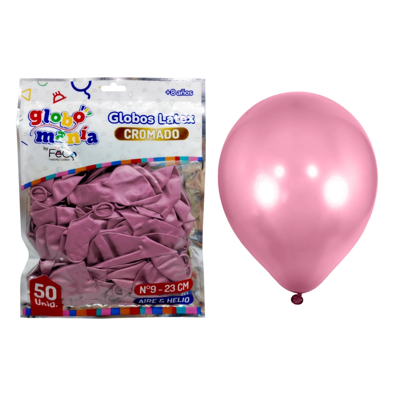 GLOBO 09 STANDARD CHROME FUCSIA X50UNI - 1