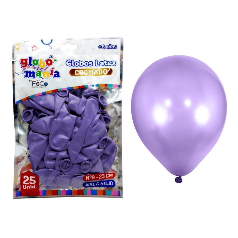 GLOBO 09 STANDARD CHROME MORADO X25UNI - 1