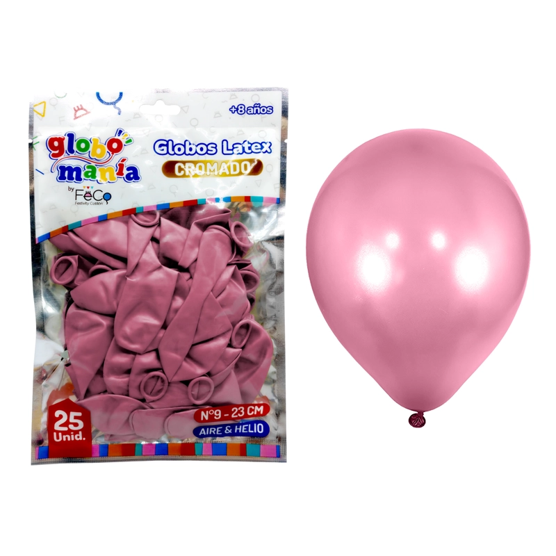 GLOBO 09 STANDARD CHROME FUCSIA X25UNI - 1