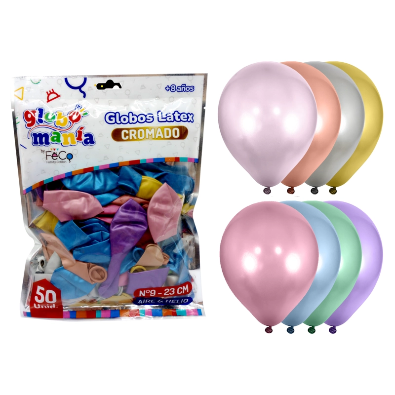 GLOBO 09 STANDARD CHROME SURTIDO X50UNI - 1