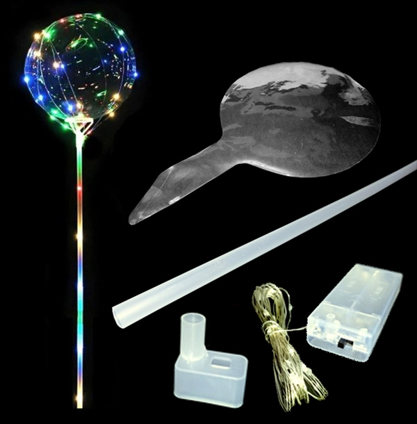 GLOBO BURBUJA STICK LED MIX X1 UNI - 1