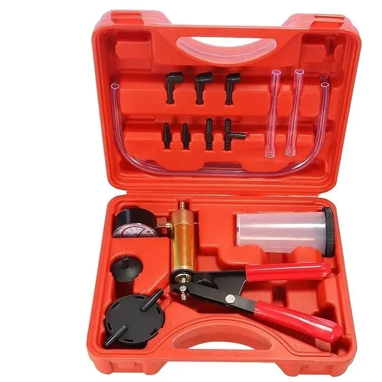 KIT BOMBA PURGADOR SANGRADOR DE FRENOS DE VACIO - 1