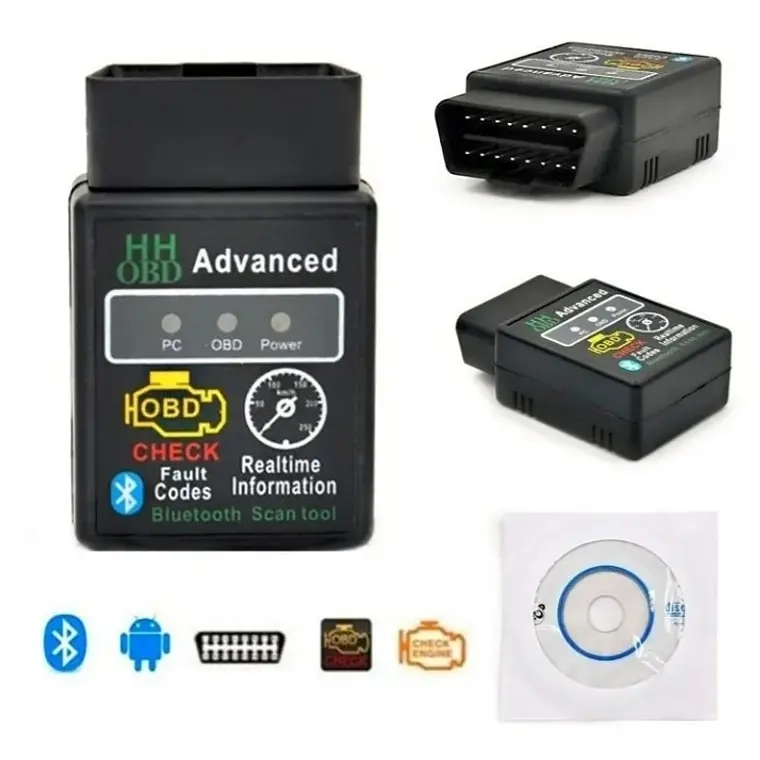 SCANNER ELM327 BLUETOOTH HH OBD 2 V2.1- - 1