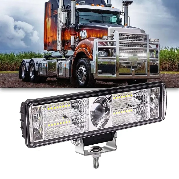 BARRA FOCO 38 LED 144W NEBLINERO 12V 24V - 1