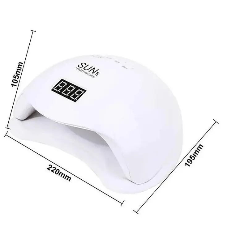 SECADOR UÑA UV LED LAMPARA MANICURE PROFESIONAL - 1