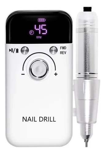 TORNO INALAMBRICO PROFESIONAL PEDICURA MANICURA 45000RPM - 1