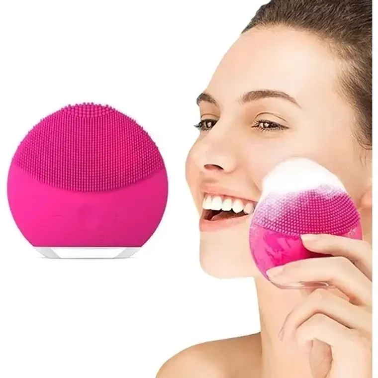 LIMPIADOR MASAJEADOR EXFOLIANTE FACIAL VIBRA - 1