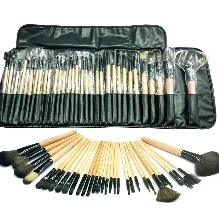 MAQUILLAJE SET 32 PROFESIONAL BROCHAS - 1