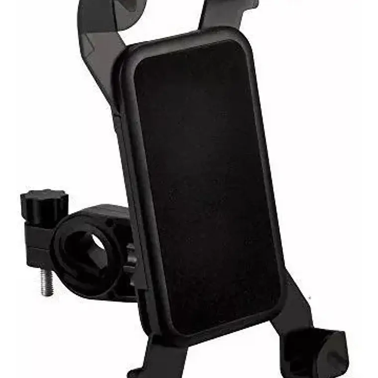 SOPORTE PORTA CELULAR UNIVERSAL MOTO BICI AJUSTABLE 360° - 1