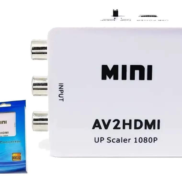ADAPTADOR CONVERSOR AV RCA ANALOGO A HDMI DIGITAL - 1