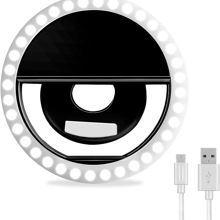 ANILLO SELFIE ARO LUZ LED USB 3 MODOS ILUMINACION - 1