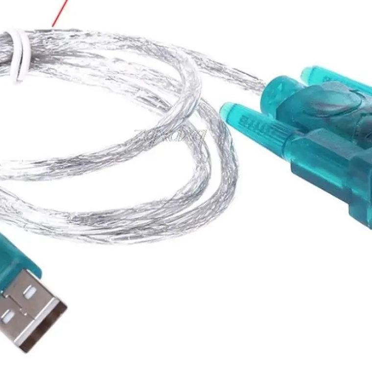 CABLE ADAPTADOR DE CONEXION USB A RS232, D-SUB, DB, 9 PIN 1M - 1