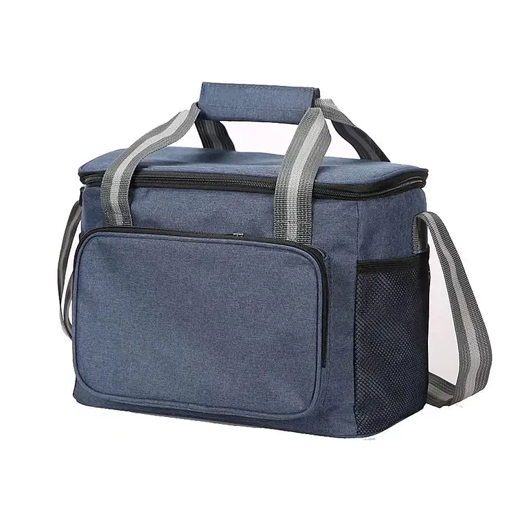 LONCHERA BOLSA TE RMICA DE ALMUERZO PORTATIL GRAN CAPACIDAD (Azul) - 1