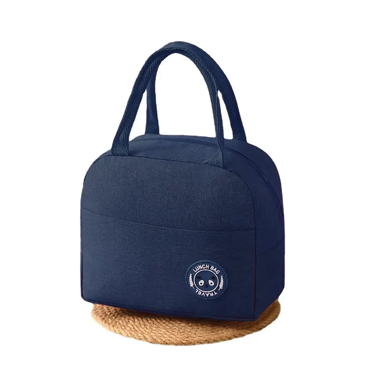 LONCHERA BOLSA TERMICA COLACION ALMUERZO PORTATIL UNISEX (Azul) - 1