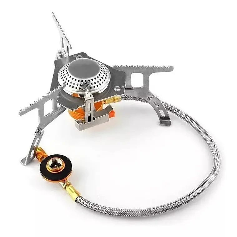 COCINILLA PARA CAMPING CON MANGUERA A GAS - 1