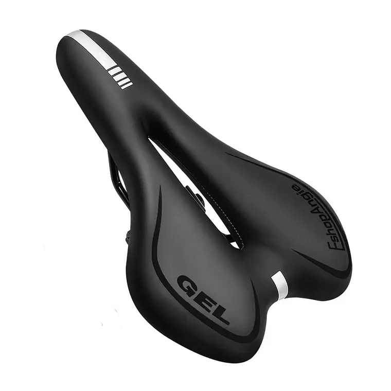 SILLIN ASIENTO GEL ANTIPROSTATICO MAXIMA COMODIDAD BICICLETA - 1
