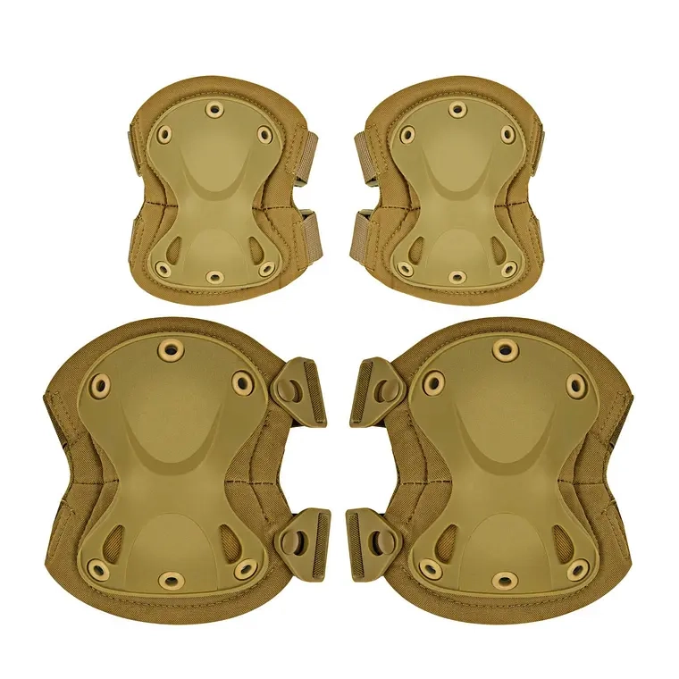 RODILLERAS CODERAS INDUMENTARIA TACTICA MILITAR PAINTBALL - 1