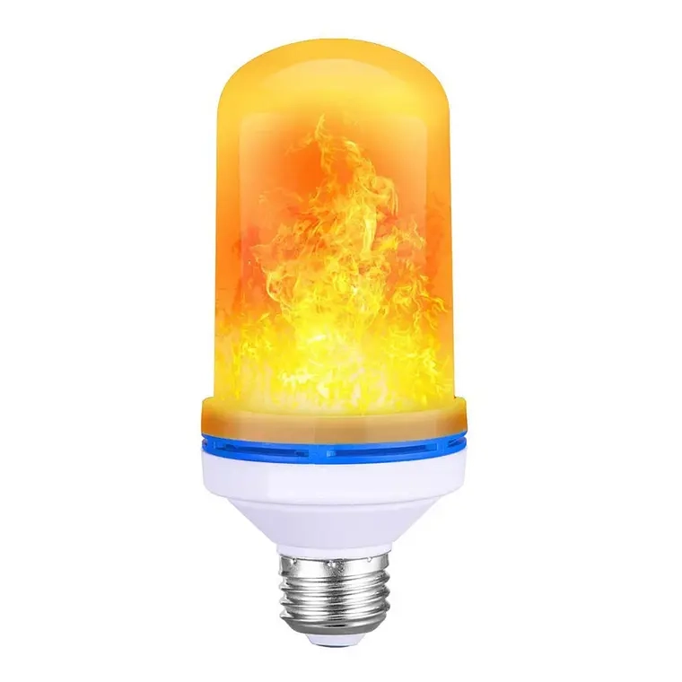 AMPOLLETA LED EFECTO DE FUEGO VIVO SIMULA LLAMA - 1