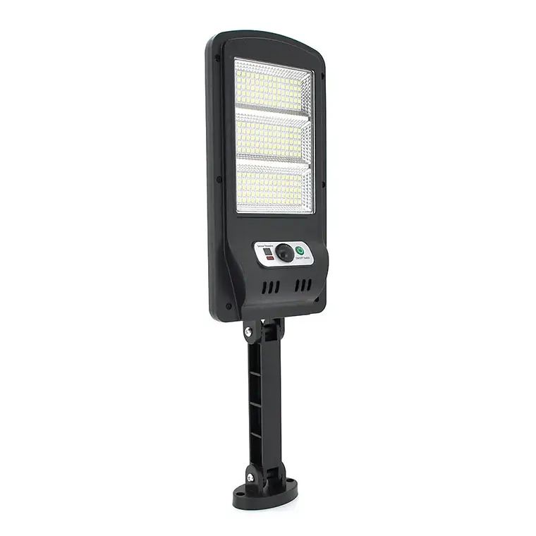 FOCO LED SOLAR 3 COB SENSOR MOVIMIENTO + SOPORTE - 1