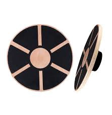 TABLA DISCO EQUILIBRIO BALANCE MADERA FISIOTERAPIA FITNESS - 1