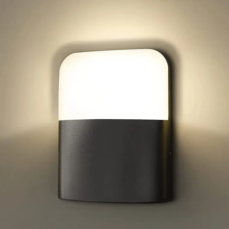APLIQUE LAMPARA LED DE PARED MODERNA 5W INTERIOR EXTERIOR - 1