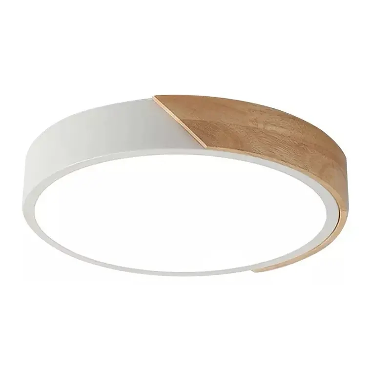 MODERNA LAMPARA LED DE TECHO CON MONTEJO EMPOTRADO - 1