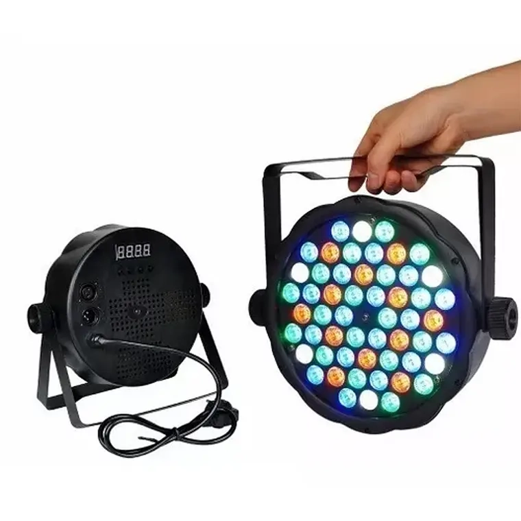 FOCO SLIM PAR 54 LED RGBW LUCES DE FIESTA - 1