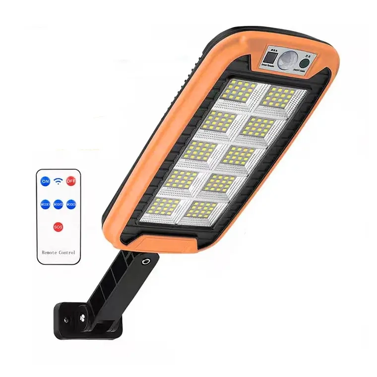 FOCO SOLAR SENSOR MOVIMIENTO EXTERIOR CON CONTROL (160 led) - 1