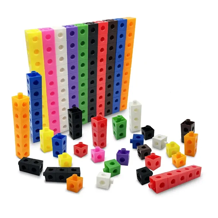 100 CUBOS DE ENCAJE UNIFIX - MATEMATICAS - ME TODO SINGAPUR - 1