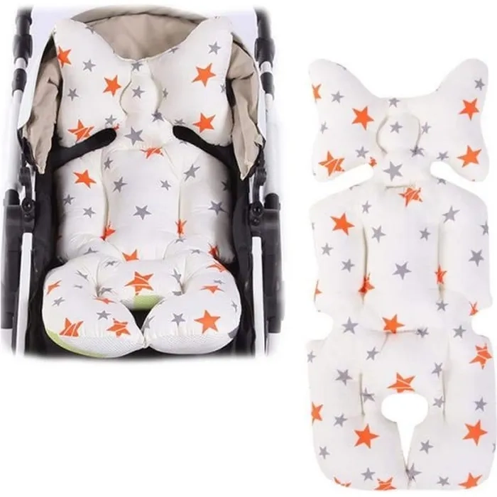 COJIN PARA COCHE DE BEBE O SILLA DE AUTO ACOLCHADO MULTIUSO - 1