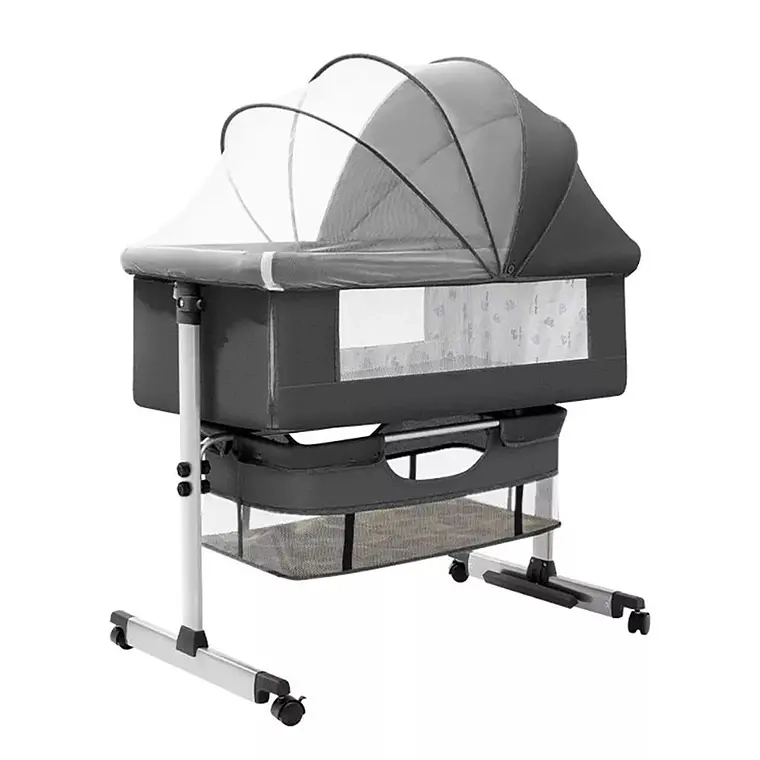 CUNA COLECHO PARA BEBE  CON MOSQUITERO MUDADOR CONFORTABLE - 1