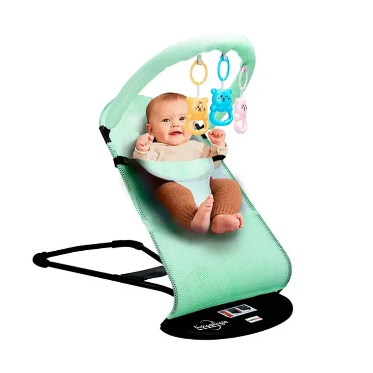 SILLA MECEDORA BEBE COLUMPIO INFANTIL PORTATIL AJUSTABLE - 1