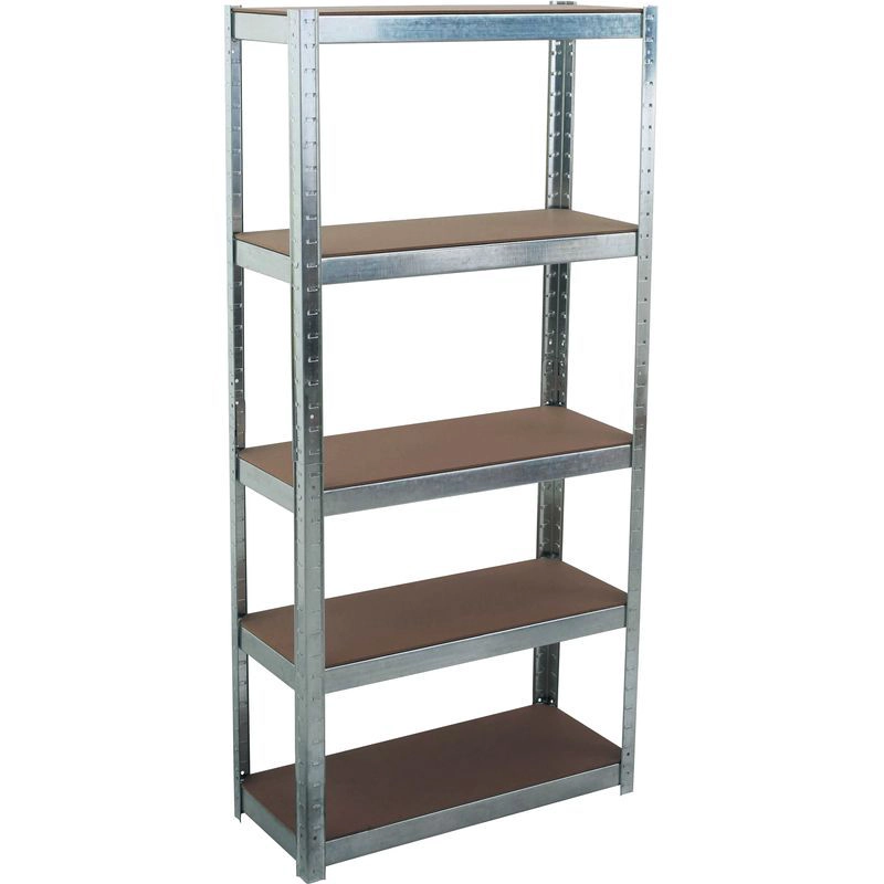 ESTANTE RACK METALICO GALVANIZADO180 X 90 X 40 5 NIVELES - 1