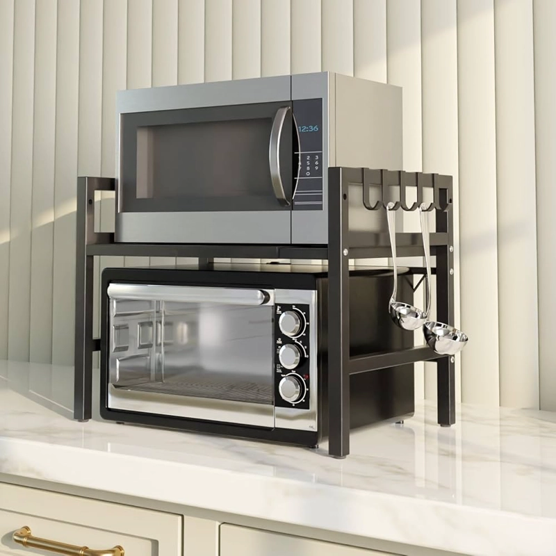 ESTANTE REPISA EXTENSIBLE HORNO MICROONDAS ORGANIZADOR RACK - 1