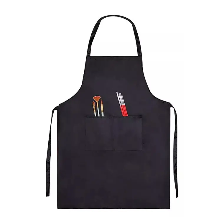 MANDIL DELANTAL IMPERMEABLE DE COCINA, PELUQUERIA, PINTURA - 1